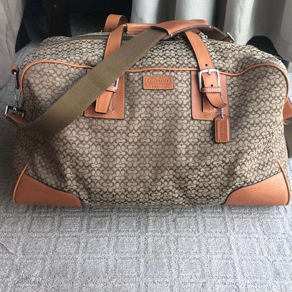 Authentic Coach carry on bag